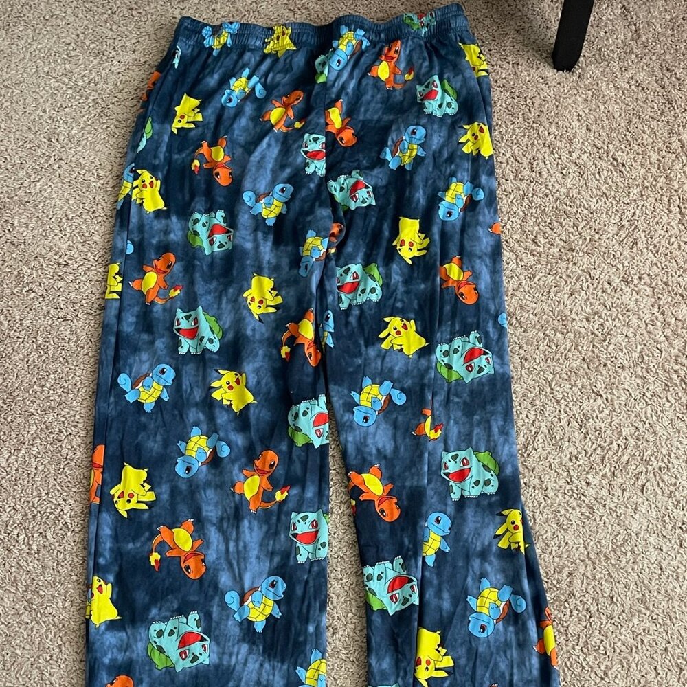 Pokemon Charizard Pikachu PJ Pants Super Soft Size XXL